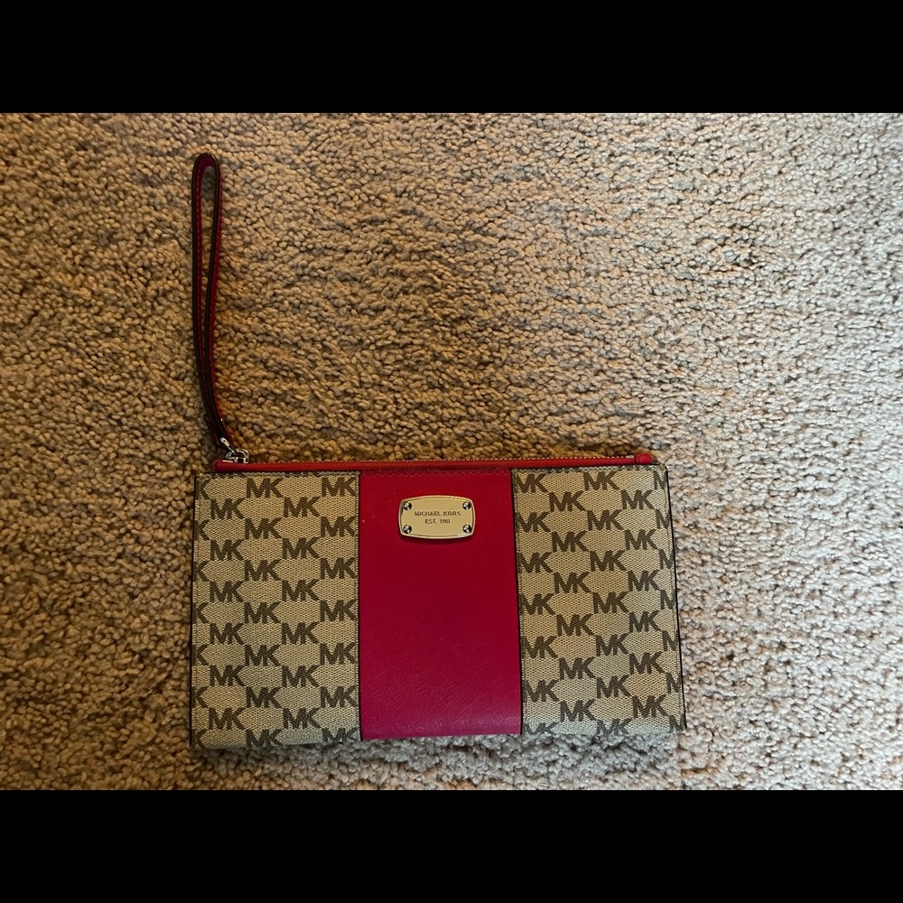 Pink Michael Kors Wallet wristlet purse